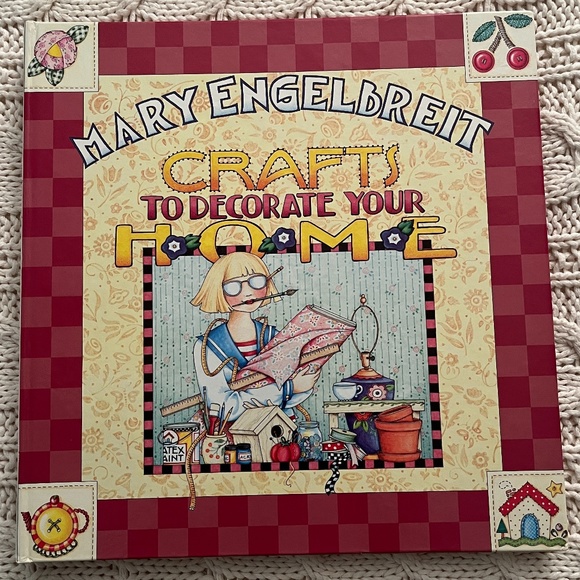 Mary Engelbreit Other - Mary Engelbreit Crafts to Decorate Your Home-Hard Back Spiral Book